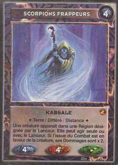 Ceux qui frappent les Scorpions, source Kabal