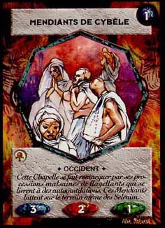 Illustration des Mendiants de Cybèle, source Kabal