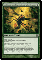 Illustration de Les frelons de sang, fléaux écarlates de la forêt brumeuse