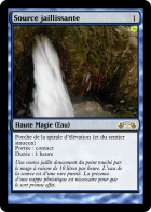 Illustration de Source jaillissante