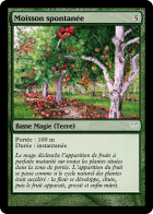 Illustration de Moisson spontanée