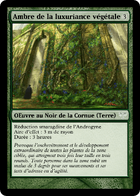 Illustration de Ambre de la luxuriance végétale