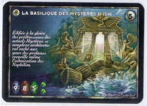 Illustration de la Basilique des Mystères d'Isis, source Kabal