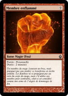 Illustration de Membre embrasé