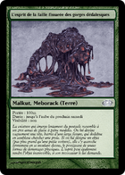 Illustration de L’esprit de la faille fissurée des gorges dédalesques