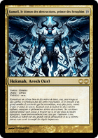 Illustration de Kamaël, le démon des destructions, prince des Seraphim