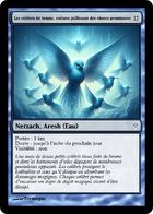 Illustration de Les colibris de brume, enfants jaillissant des chutes grondantes