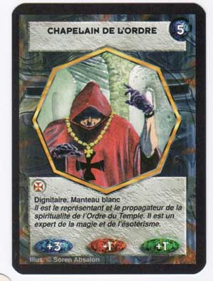 Portrait d'un Chapelain de l'Ordre, source Kabal